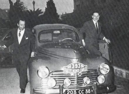 Pierre David i Paul Barbier – Peugeot 203.