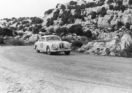 Louis Chiron i Ciro Basadonna – Lancia Aurelia GT.