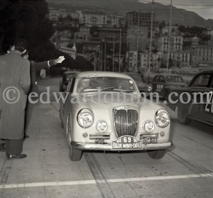 Louis Chiron i Ciro Basadonna – Lancia Aurelia GT.
