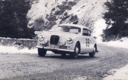 Louis Chiron i Ciro Basadonna – Lancia Aurelia GT.