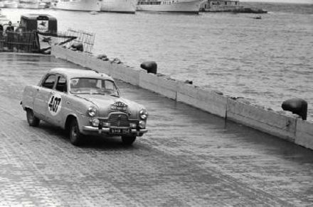 Gatsonides i Becquart – Ford Zephyr.
