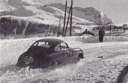 Heinrich Theden i Manfred Elmenhorst – Porsche 356/1300 Super.