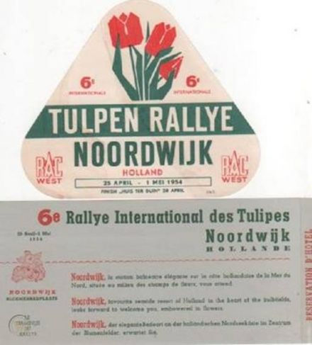 Rajd Tulipanów - 1954r