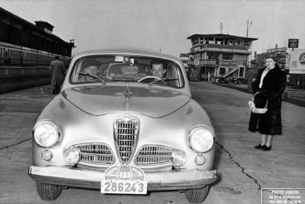 Pierre Stasse i Olivier Gendebien – Alfa Romeo 1900 Ti.