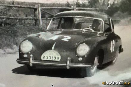 Gert Kaiser i Henry Ericson – Porsche 356/1500.