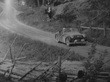 Lennart Gustavson i Torbjörn Ström – Fiat 1100.