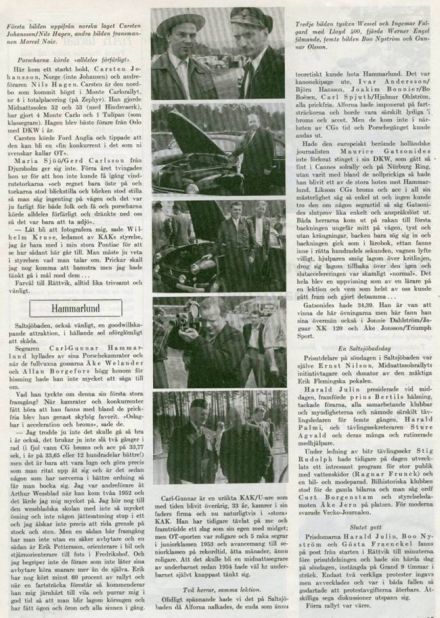 Svenska Rallyt - 1954r