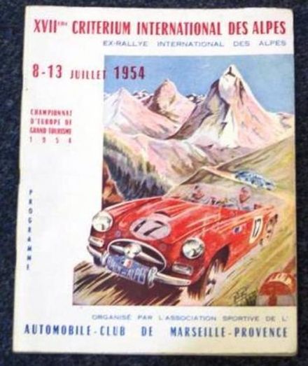 Rallye des Alpes - 1954r