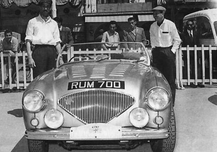A.Stross i H.Mason – Austin Healey 100/4.