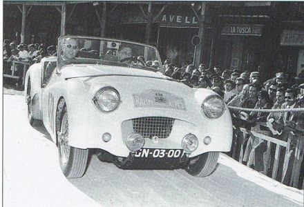 Hans Tak i Joseph Kat – Triumph TR2.