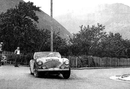 A.Stross i H.Mason – Austin Healey 100/4.