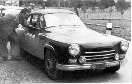 Roger Rauch i Bousson – Salmson 2300 Sport.