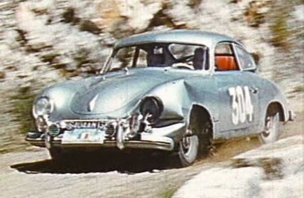Yves Barre i Galland – Porsche 356 SC.