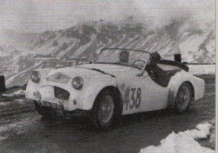 Hans Tak i Joseph Kat – Triumph TR2.
