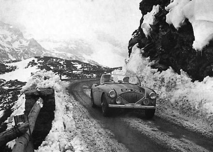 A.Stross i H.Mason – Austin Healey 100/4.