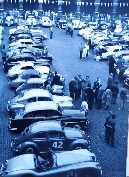 Rally Liege - Rome - Liege 1954r