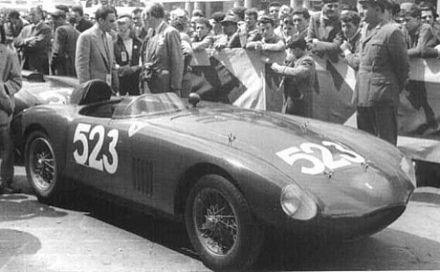 Vittorio Marzotto - Ferrari 500 Mondial.