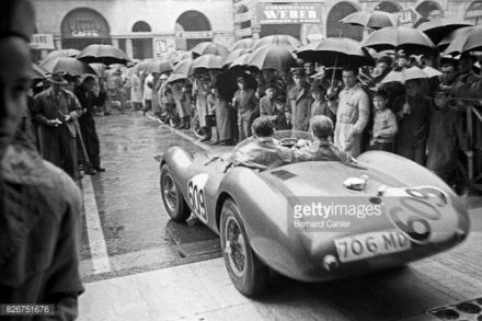 Peter Collins i Pat Griffith - Aston Martin DB3 S.