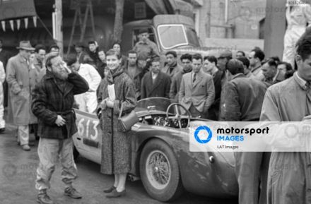 George Abecassis i Denis Jenkinson – HWM Jaguar.