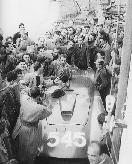 Umberto Maglioli - Ferrari 375 Plus.
