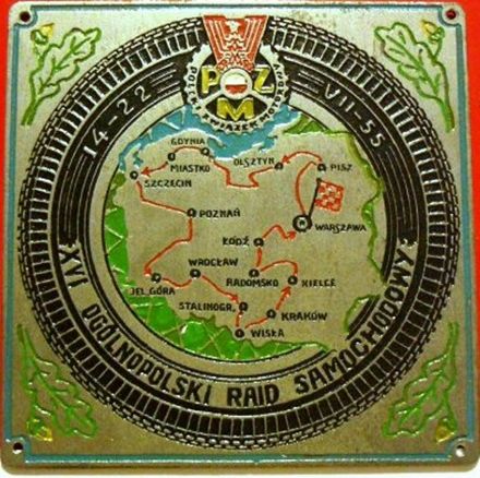Rajd Polski - 1955r
