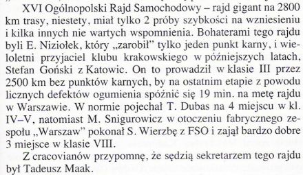 Pędzą samochody, mijają lata