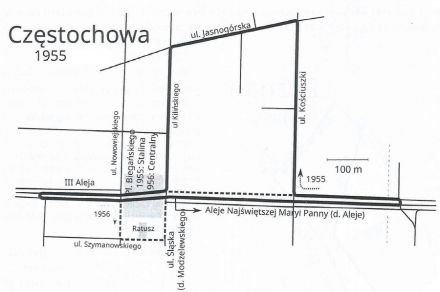 Częstochowa - 4 eliminacja WSMP 1955r.