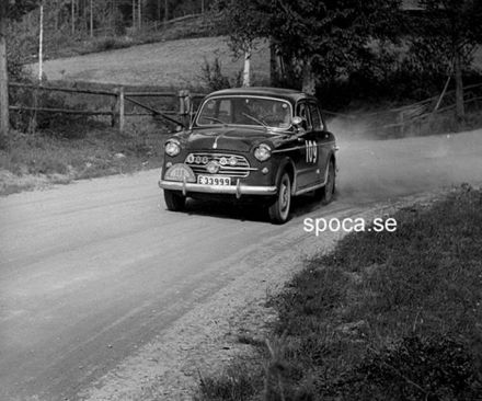 Svenska Rallyt - 1955r