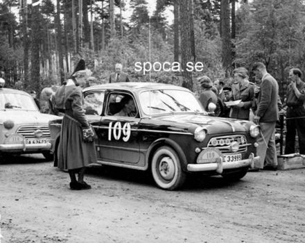 Rajd Szwecji - 1955r