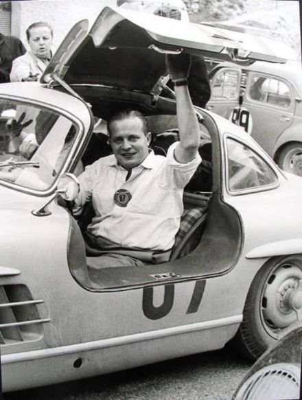 Werner Engel i Heinz Straub – Mercedes Benz 300 SL.