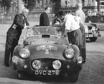 Ken Richardson i Christian “Kit” Heathcote – Triumph TR 2.