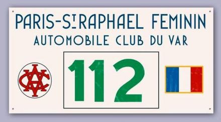 16 Rallye Paris-Saint Raphaël Feminin - 1955r.