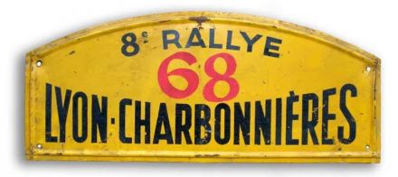 8 Rallye Lyon-Charbonnieres - 1955r.