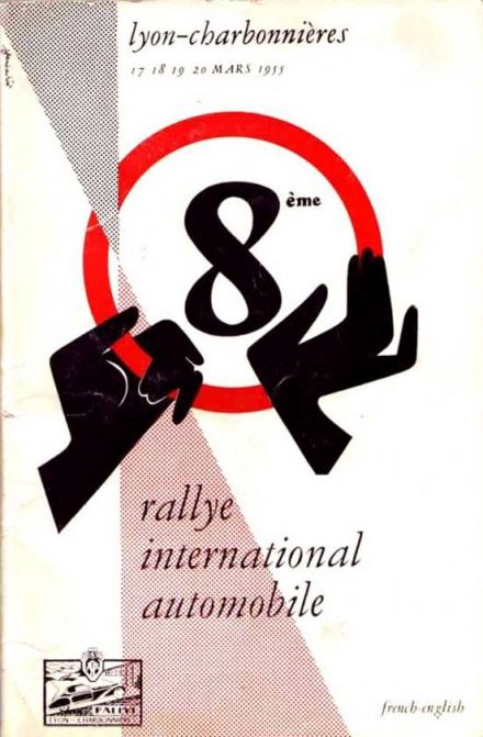 8 Rallye Lyon-Charbonnieres - 1955r.