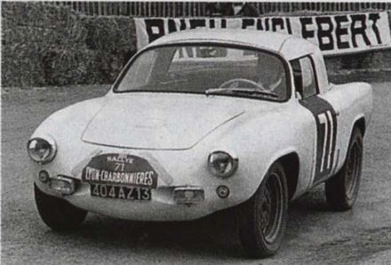 Rallye Lyon-Charbonnieres - 1955r