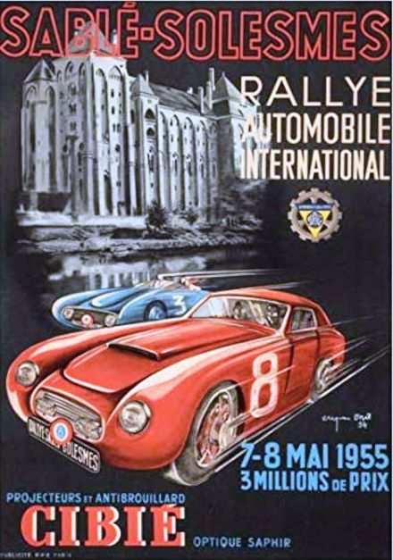 Rallye Sable-Solesmes - 1955r.
