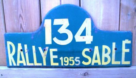 Rallye Sable-Solesmes - 1955r.