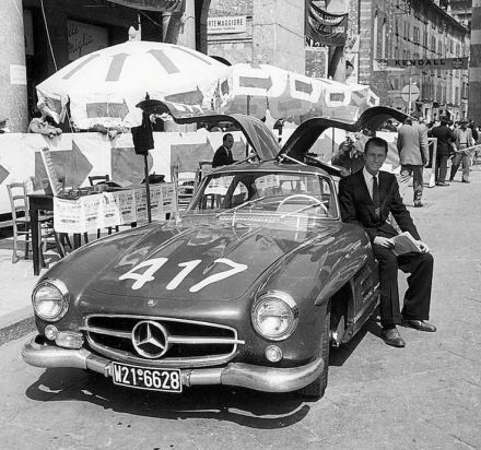 John Fitch i Kurt Gesell – Mercedes Benz 300 SL.