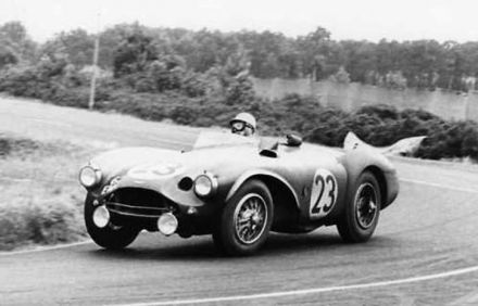 Peter Collins i Paul Frere – Aston Martin DB3 S.