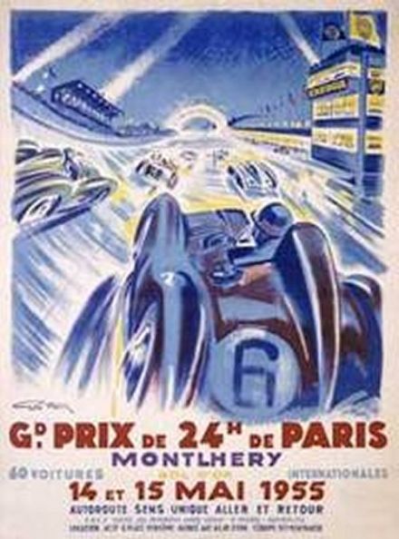 Grand Prix 24h de Paris. Bol d’Or. 14-15.05.1955r.