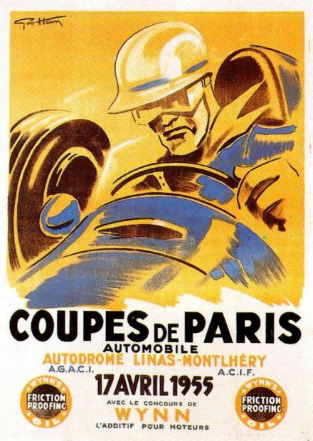 Montlhery - Coupes de Paris. 17.04.1955r.