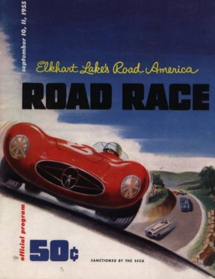 SCCA National Road America - 1955r.