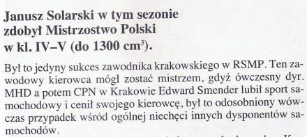 Pędzą samochody, mijają lata