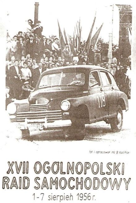 Ogólnopolski Raid Samochodowy - 1956r.