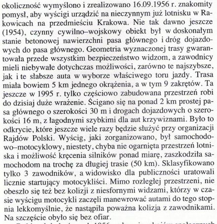 Pędzą samochody, mijają lata