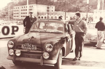Paul Souchon i Andre Gerakis – Peugeot 403.