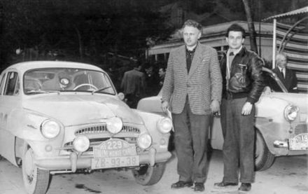 Miroslav Fousek i Vaclav Čižkovsky – Škoda 440 Spartak.
