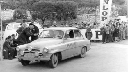 Miroslav Fousek i Vaclav Čižkovsky – Škoda 440 Spartak.