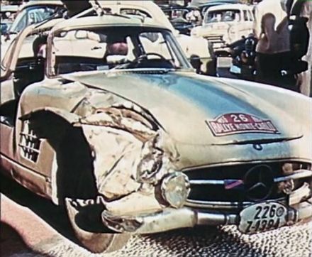 Salvador Fabregas-Bas i Ciro Basadonna – Mercedes Benz 300 SL W198.