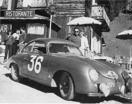 Robert Buchet i Claude Storez – Porsche 356 Carrera.